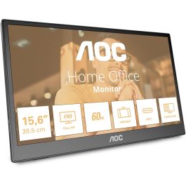 AOC Monitor 15.6" 16T3EA WLED IPS Full HD 1920 x 1080 Pixeles 4 ms 16.7 Millones de Colores Precio: 228.9441. SKU: B18CPNSYRP