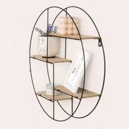 Perchero Max Home Hierro Madera MDF (4 Unidades)