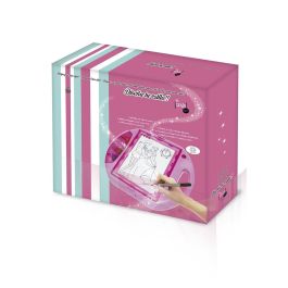 Tachan Estudio De Moda Con Luz Tachan Mesa Luminosa Para Dibujo Fomenta La Creatividad Para Niños +6 Años