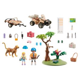 Playmobil Wiltopia Quad Rescate Animales