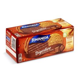 Galleta Fontaneda Digestive Chocolate Con Leche Fibra Caja De 300 gr