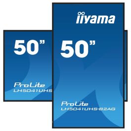 iiyama LH5041UHS-B2AG 50IN LCD UHD 4K 3840x2160 500cd/m2 24/7 3xHDMI 1xUSB 2.0 1xVGA