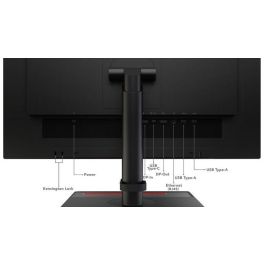 Lenovo T24 m-20 Monitor ThinkVision 23.8" 1920x1080 IPS USB-C Ethernet 60Hz Ergonómico NearEdgeless Eyesafe para Oficina
