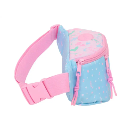 Riñonera BlackFit8 Smile Rosa Azul claro 23 x 12 x 9 cm