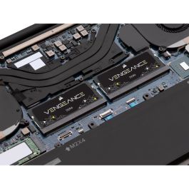 Corsair CMSX16GX4M2A2666C18 Vengeance 16 GB (2x8GB) DDR4 SO-DIMM 2666MHz Kit Dual Negro