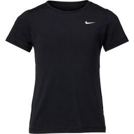 Camiseta de Manga Corta Infantil Nike Nike Pro Sleeve Negro 8-9 Años