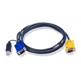 Aten Aten USB KVM Cable 10ft (HDB & USB a 3in1 SPHD) con convertidor PS/2 a USB Precio: 23.98999966. SKU: B1ALEZK5QK