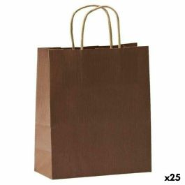 Bolsas Fama Marrón oscuro Con asas 125 g/m² 31 x 11 x 42 cm Rectangular (25 Unidades) Precio: 15.79000027. SKU: S8422056