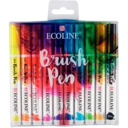Talens Ecoline Rotuladores Brush Pen Punta Pincel Estuche Surtido 10 Unidades Precio: 15.59000058. SKU: S8418230