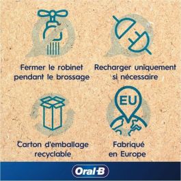 Oral-B 80719288 Cepillo de dientes eléctrico Pro 3 inalámbrico, blanco