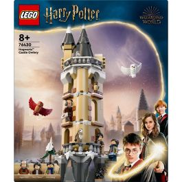 Lego 76430 Harry Potter Castillo de Hogwarts Lechucería con Minifiguras y 5 Figuras de Lechuzas