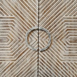 Armario Home ESPRIT Blanco Madera de mango 85 x 38 x 134 cm