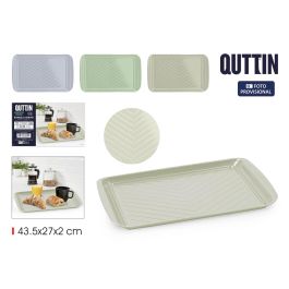 Bandeja de metal para servicio 43.5 x 27 cm 3 surtidos Quttin - Inde (12 Unidades) Precio: 58.49999947. SKU: B1964SZF5C