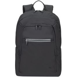 Rivacase 7561 Mochila Alpendorf Eco para Portátil 16" (40,6 cm) Negra, Poliéster RPET Urbano, con Compartimento