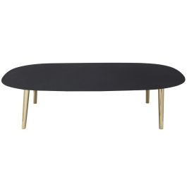 DKD Home Decor Mesa Centro Glam Negro Dorado 60 x 30 x 122 cm Precio: 120.50000017. SKU: B1DHL6VK2W