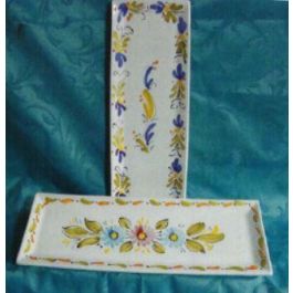 Bandeja para Pudin Decorada 42 x 15 cm - Fuente Rabanera para Postres Precio: 60.0765. SKU: B12J86ADNH