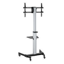 Ewent EW1583 Soporte de Suelo con Ruedas para TV 37-86 pulgadas, VESA 600x400, Inclinable, 50kg