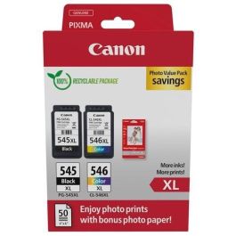 CANON 8286B006 Tinta Original PG-545XL / CL546XL Pack Cuatricolor C/M/Y/BK Alto Rendimiento Precio: 50.79000047. SKU: S8403052