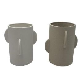 DKD Home Decor Jarrón Blanco Crema Porcelana 15.5 x 18.5 x 15.5 cm (4 Unidades) Precio: 36.79000039. SKU: B1ELPY5YWS