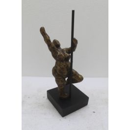 DKD Home Decor Figura Bailarina Metal Dorado 10 x 31 x 20 cm (2 Unidades) Precio: 27.21774. SKU: S3014047