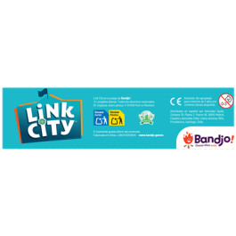 Juegos de Mesa Ábalon Link City BALC01ES Juego de mesa cooperativo para 2-6 jugadores a partir de 8 años Duración 30 minutos