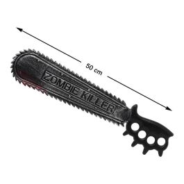 Arma Manual Sierra Negra 50 cm Zombie Killer Para Disfraz Accesorio Halloween Terror Roleplay Precio: 1.88999943. SKU: B18GC8NZWJ