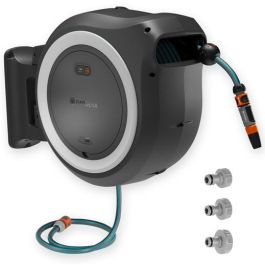 GARDENA Akku-Wand-Schlauchbox PowerRoll XXL P4A Solo, enrollador de manguera a batería 18V, 40 m, negro, resistente a las heladas, referencia 18647-55 Precio: 323.50000012. SKU: B1K6AGRQDM