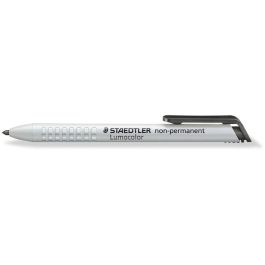 STAEDTLER Rotulador Lumocolor Trockenmarker no Permanente Negro, punta redonda 3mm, para vidrio, madera, cuero, metal, papel, piedra Precio: 22.49999961. SKU: B1362585YK