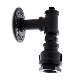 Aplique de Pared estilo industrial E27 Negro [HO-E27WALLLIGHT-J-B] Precio: 20.50000029. SKU: B1EE2P3AP5