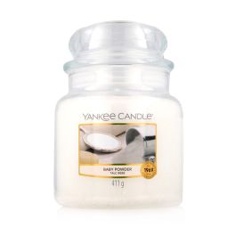 Vela Perfumada Yankee Candle Classic Medium Jar Candles Polvos de Talco 411 g