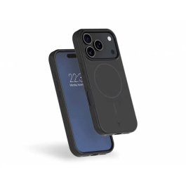 Force Case Funda MagSafe para iPhone 17 Pro Silicona Reforzada Negra - AABIR82224