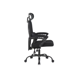 Q-connect Silla Direccion Reggio Malla Altura Max 1300 mm Profundidad 480 mm Ruedas Premium Color Negro