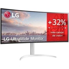 Monitor Profesional Ultrapanorámico LG UltraWide 34WQ650-W 34"/ WFHD/ Multimedia/ Regulable en Altura/ Plata y Blanco Monitor Profesional Ultrapanorámico LG UltraWide 34WQ650-W 34"/ WFHD/ Multimedia/ Regulable en Altura/ Plata y Blanco