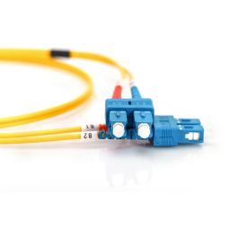 DIGITUS LWL Patchkabel SC -> SC 10.00m Singlemode Duplex OS2