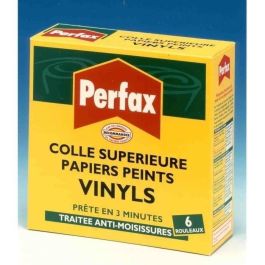 Perfax Pegamento Adhesivo para Papel de Vinilo 200gr - Alta Adhesión Inmediata, Listo en 3 Minutos, Sin Grumos