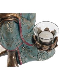 Figura Oriental DKD Home Decor Dorado Verde 14.5 x 23.7 x 17 cm (2 Unidades) Figura Oriental DKD Home Decor Dorado Verde 14.5 x 23.7 x 17 cm (2 Unidades)
