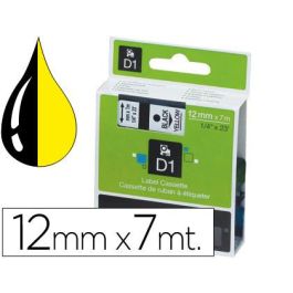 Dymo Cinta De Transferencia Termica D1 45018. Etiquetas Estándar Negro Sobre Amarillo De 12 mmx7M.Poliester Autoadhesiva. Rotuladora Labelmanager Precio: 16.89000038. SKU: BIXS0720580