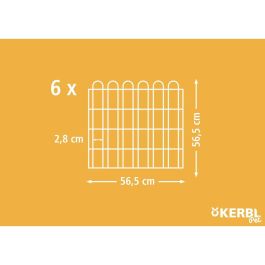 Kerbl KER4018653827048 - Recinto Exterior Zincado con Puerta para Roedores Kerbl KER4018653827048 - Recinto Exterior Zincado con Puerta para Roedores