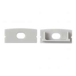Greenice LLE-ALP014 Tapón Final con Agujero para Perfil de Aluminio LED. Accesorio de cierre para tiras de luz. Precio: 0.49999983. SKU: B1J72QMCNP