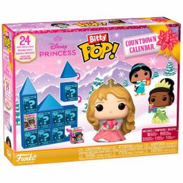 Funko Bitty Pop! Calendario de Adviento Disney Princess 24 Días con 10 figuras y accesorios mini