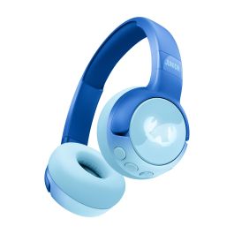 Fresh'N Rebel Auriculares Code Junior Inalámbricos Supraaurales para Niños - Wavy Water - 48h Autonomía - Volumen Seguro 85dB Fresh'N Rebel Auriculares Code Junior Inalámbricos Supraaurales para Niños - Wavy Water - 48h Autonomía - Volumen Seguro 85dB