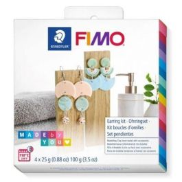 Juego Pasta de Modelar Staedtler FIMO Pendientes/ 4 Bloques 25g / Rosa/ Pálido/ Jade/ Agua/ Negro Juego Pasta de Modelar Staedtler FIMO Pendientes/ 4 Bloques 25g / Rosa/ Pálido/ Jade/ Agua/ Negro