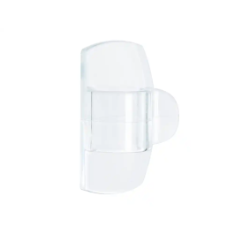 Command 17017clr Clips Redondos Transparentes para Cables, 19 x 32 x 13 mm, 4 uds + 5 tiras