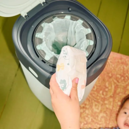 Tommee Tippee Twist & Click Contenedor de Pañales - Rosa