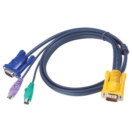 Aten Cable KVM VGA + PS/2 1.80 m para Conectores HDB y 3 en 1 SPHD Precio: 16.59000024. SKU: B12G6FZTV6