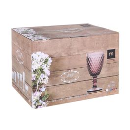 La Mediterranea Copa Sidari 350 cc Mora, 9 cm de diámetro x 17 cm de alto (36 Unidades)