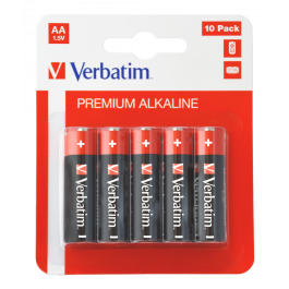 Verbatim Pilas Alcalinas AA - LR06 - Pack 10 Unidades Precio: 2.50000036. SKU: B1J8WR28GF