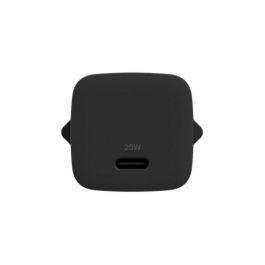 Belkin WCA012KQBK Cargador de Pared USB-C PD de 25W con PPS, Negro