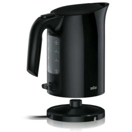 Braun WK 3000 BK PurEase Hervidor de agua 1L, 2200W, Negro, Filtro antical, Indicador nivel de agua, Apagado automático