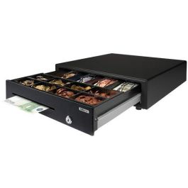 Safescan SD-4141 Cajón Portamonedas con 4 Compartimentos para Billetes y 8 para Monedas, Apertura Eléctrica y Manual, Negro Precio: 95.59. SKU: S8416698